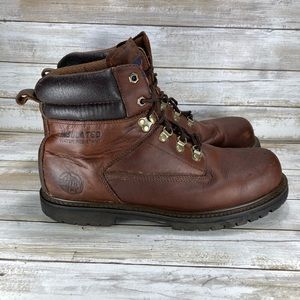 Smiths American Water Resistant Insulated Boots Men’s Size 11 Brown Leat…